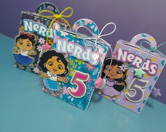 Nerds Box / Nerds Template / Nerds SVG / Printable / Nerds Label / Instant Download