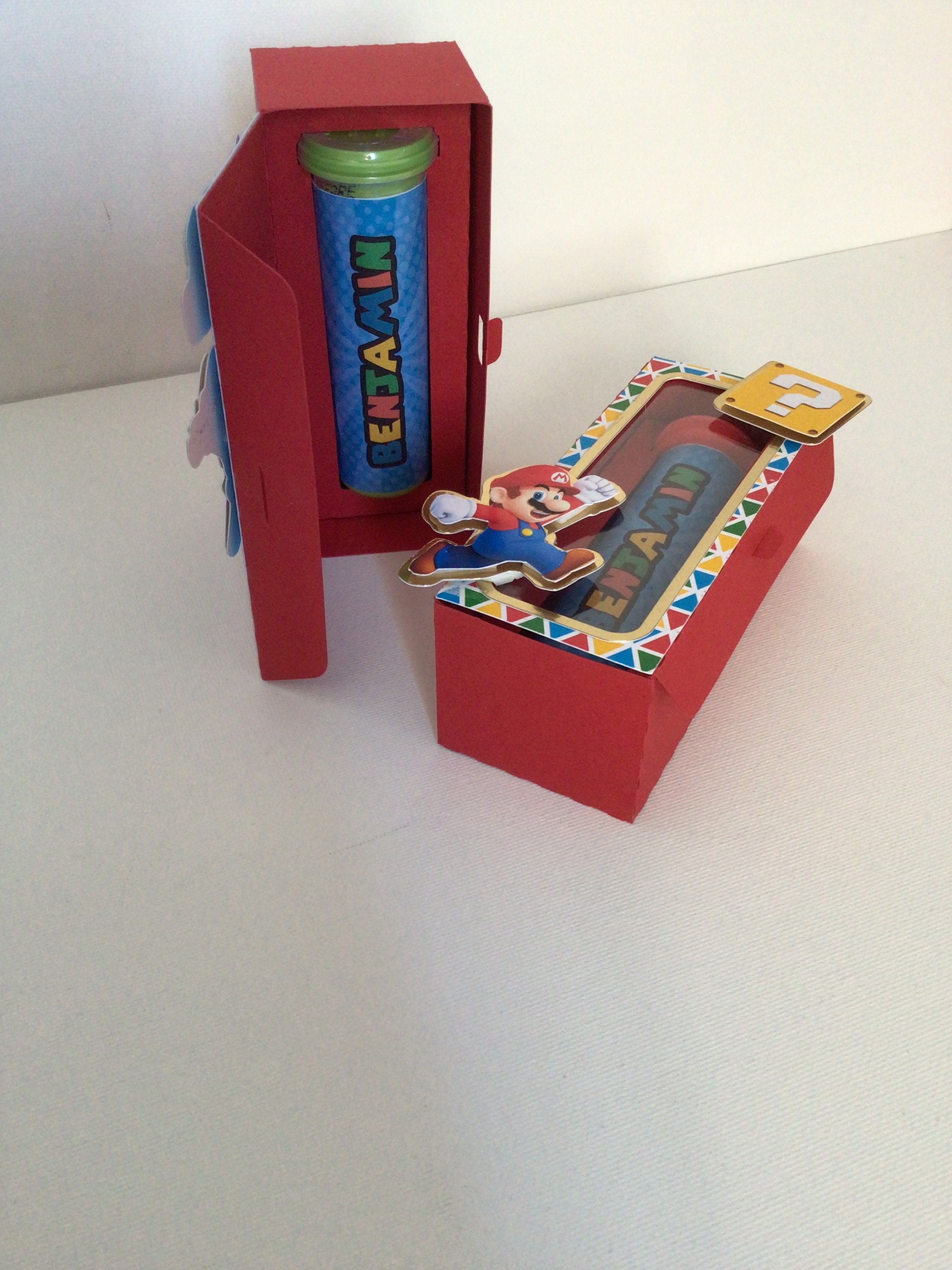 M&M Box Template / M and M Template / Tube Box M and M 30g / Etsy