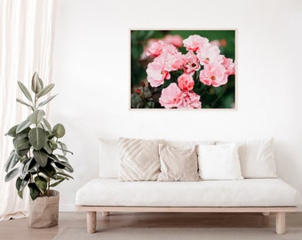 Floral Wall Art Digital Download, Rose Wall Decor, Ohio Flower Photography Park of Roses Clintonville Ohio