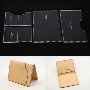 China Factory DIY Leather Waist Bag Acrylic Template, Acrylic