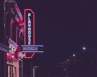 Hamilton / Facades of Hamilton / Playhouse Cinema - Photography Print / Wall Art