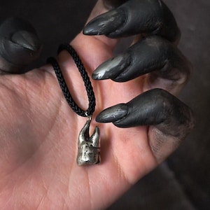 Silver human tooth necklace, Teeth jewelry, Handmade molars, Oddities curiosities, Goth creepy jewellery, dark aesthetic, Sterling silver