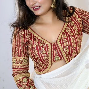 Online shopping for readymade designer blouses on sale