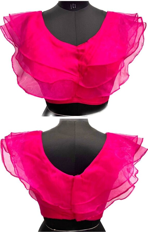 Frill blouse sale