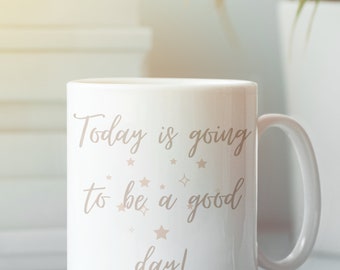 Mug Citation Positive Etsy France