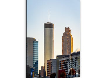 Atlanta, Georgia Cityscape Print, Atlanta Skyline Wall Art for Home & Office