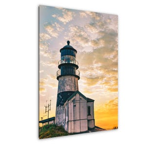 Cape Disappointment Lighthouse PRINT. Pacific Northwest Lighthouse Wall Decor. Washington Coast Lighthouse, Lighthouse Fan Art, PNW Light