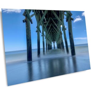 Myrtle Beach Pier 14 long exposure, South Carolina Print, Myrtle Beach Art, Myrtle Beach Art Print, South Carolina Art, Myrtle Beach, SC