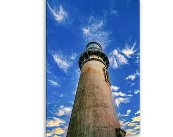 Impressão do Farol de Yaquina Head, Arte da Costa do Oregon, Decoração de Parede de Farol, Presentes de Arte do Oregon, Arte de Parede de Newport, OR