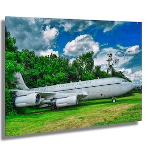 Fotografía del Air Force One del presidente Jimmy Carter, Museo de Aviación, Warner Robins, Georgia, Base Aérea Robins, Lockheed VC-140B JetStar