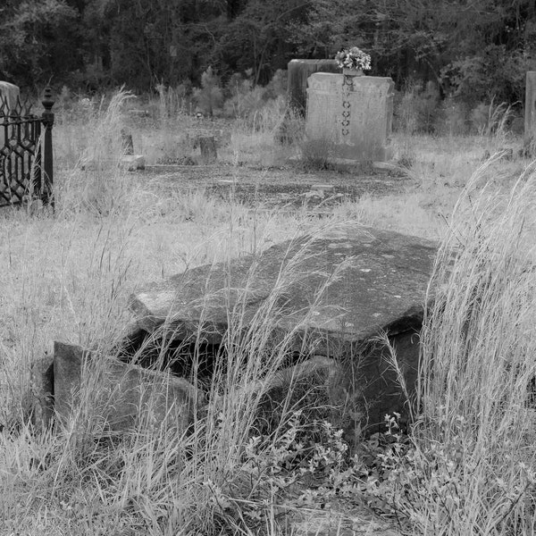 Old Graves in Black and White, Lonely Graves, Gothic Wall Art, Poster, Canvas, Metal, Acrylic, wrath prints, edgy photos, horror decorer