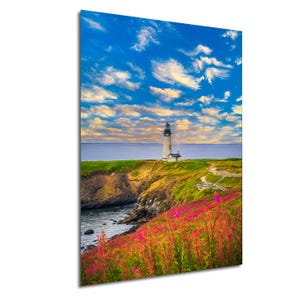 Yaquina Head Lighthouse, Oregon Lighthouse Print, Oregon Coast Art, Lighthouse Wall Decor, Oregon Gifts, Oregon Art, Newport Oregon Wallart