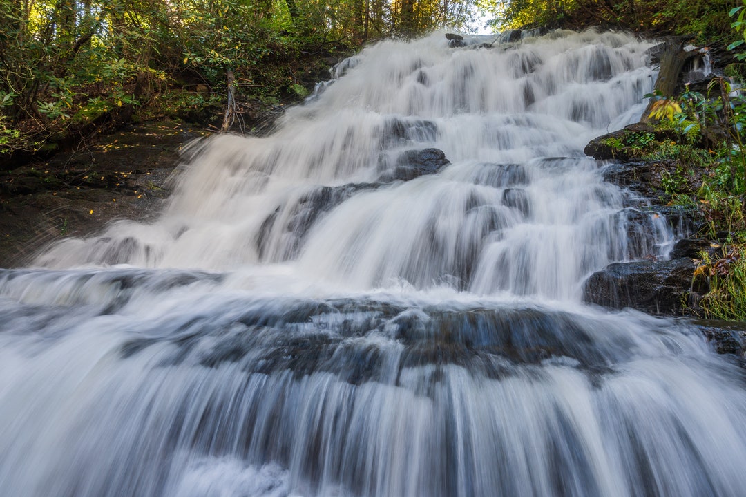 Trahlyta Falls / Waterfall Photography / Vogel State Park / Poster