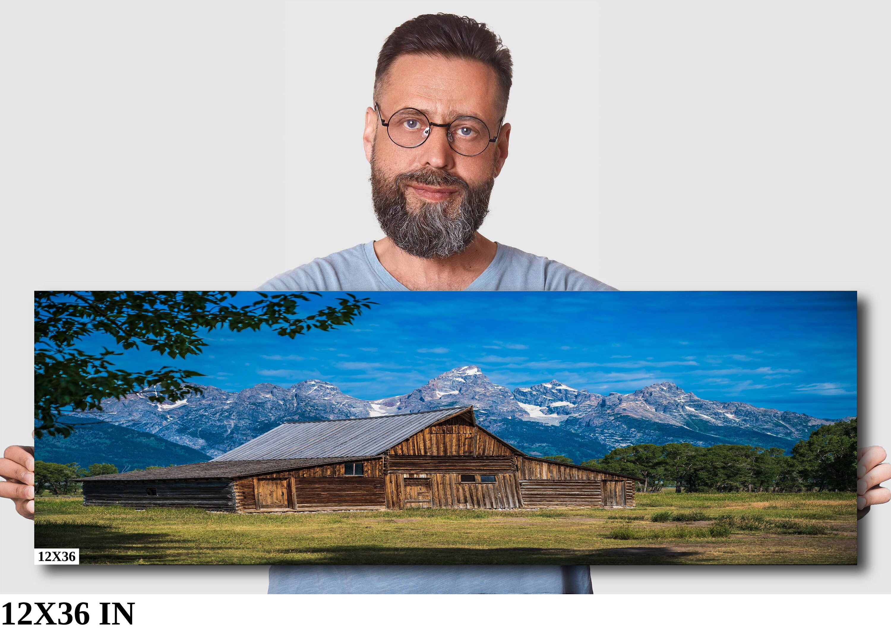 T.A Moulton Barn, Grand Teton National Park, Wyoming Wall Art, Mormon ...