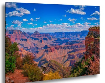 Grand Canyon National Park Poster (Grand Canyon Overlook), National Park Poster Print, Grand Canyon Wall Art Photograph,