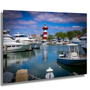 Hilton Head South Carolina Print | Harbour Town Art | Hilton Head Island Fine Art Photography Print | Beach Travel Art | City Print Decor