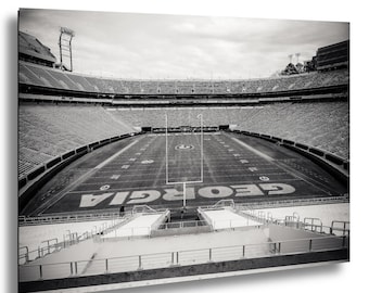 Athens Georgia, Stadium Wall decor, Travel Poster Print, College Stadium Art, Football Man Cave, Football Fan, CFB Stadium Photo