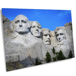 Impresión del Monte Rushmore, Póster del Monumento Nacional del Monte Rushmore, Impresión del Monumento Nacional, Impresión de Dakota del Sur, EE. UU., Keystone SD, Parque Nacional,