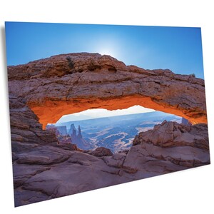 Mesa Arch, Canyonlands National Park Utah, Southwestern decor, American landscape print, Neutral wall art, Print/Canvas/Acrylic/Metal