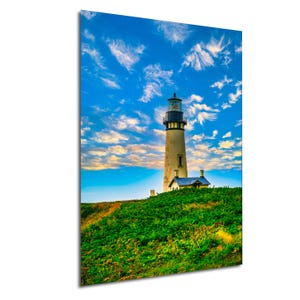 Yaquina Head Lighthouse, Oregon Lighthouse Print, Oregon Coast Art, Lighthouse Wall Decor, Oregon Gifts, Oregon Art, Newport Oregon Wallart
