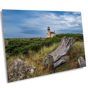 Coquille River Lighthouse, Art Print, Oregon art print, Oregon lighthouse, beach photo, ocean art print, Oregon Coast Lighthouse Art