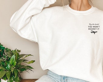 Resetröja med rund hals - Presenter till henne - Wanderlust Apparel - Unik presentidé - Unisex Heavy Blend™-tröja med rund hals
