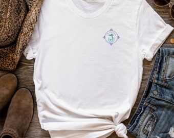 Travel T - Travel Tee - Travel Tshirt - Travel Wear - A Mermaids Compass - Compass Shirt - Gifts for Her - Unisex Jersey Short Sleeve Tee