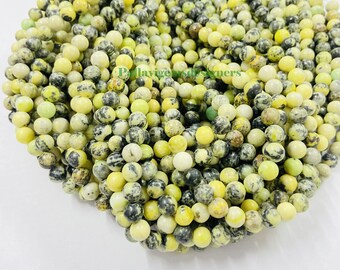 Lizardite Serpentine Aka Orthoantigorite, Round Smooth 8mm - Etsy