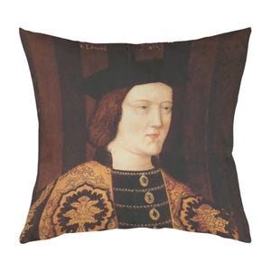 Edward IV 40cm x 40cm Faux Leather Cushion Cover