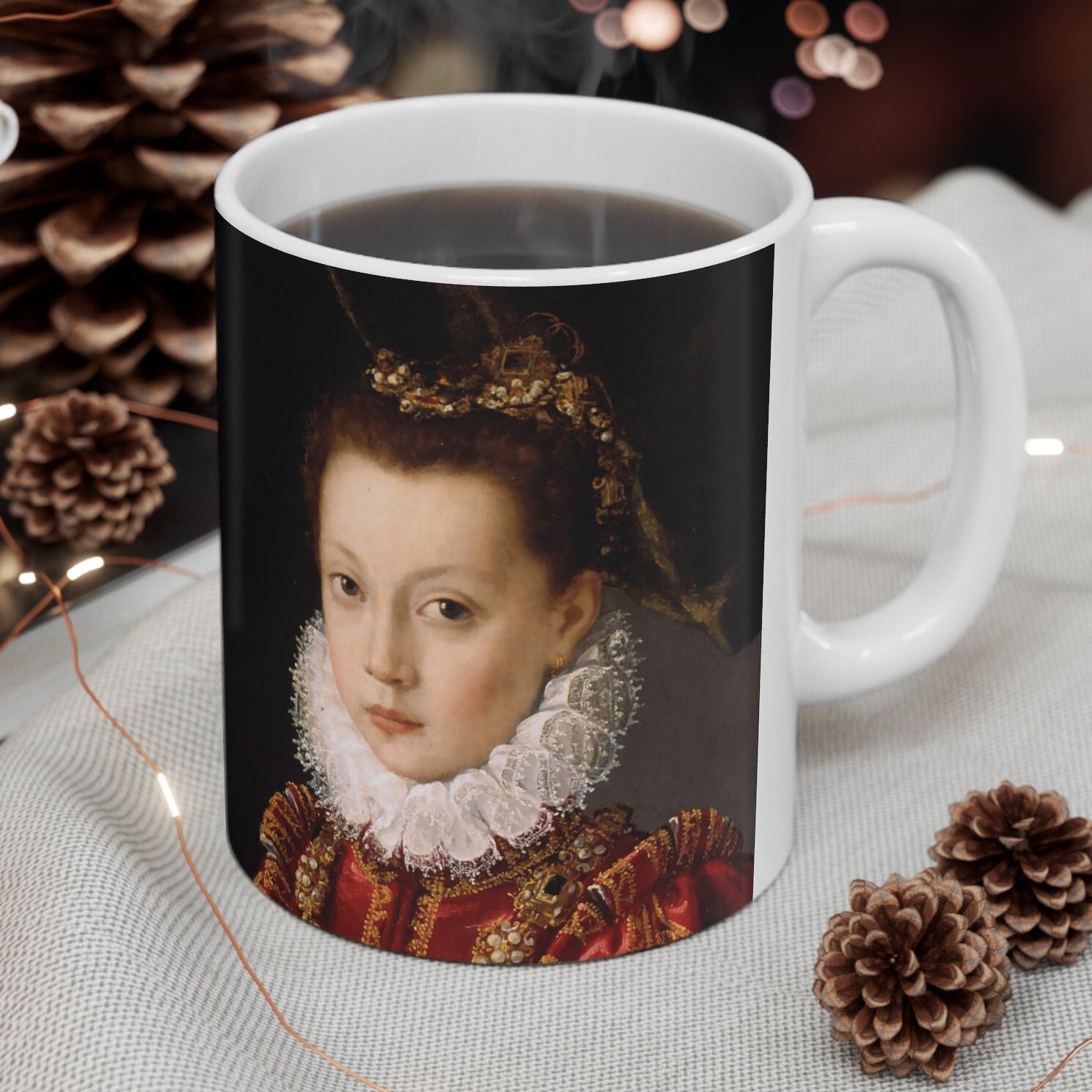 Mug uni - Marguerite - la Femme - la Reine - la Légende