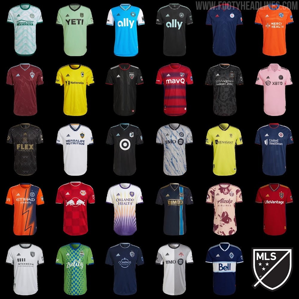 Customizable MLS Jerseys 2022-2023 Any Kit Any Name Any 
