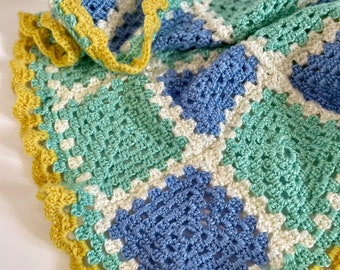 Granny Square Baby Blanket