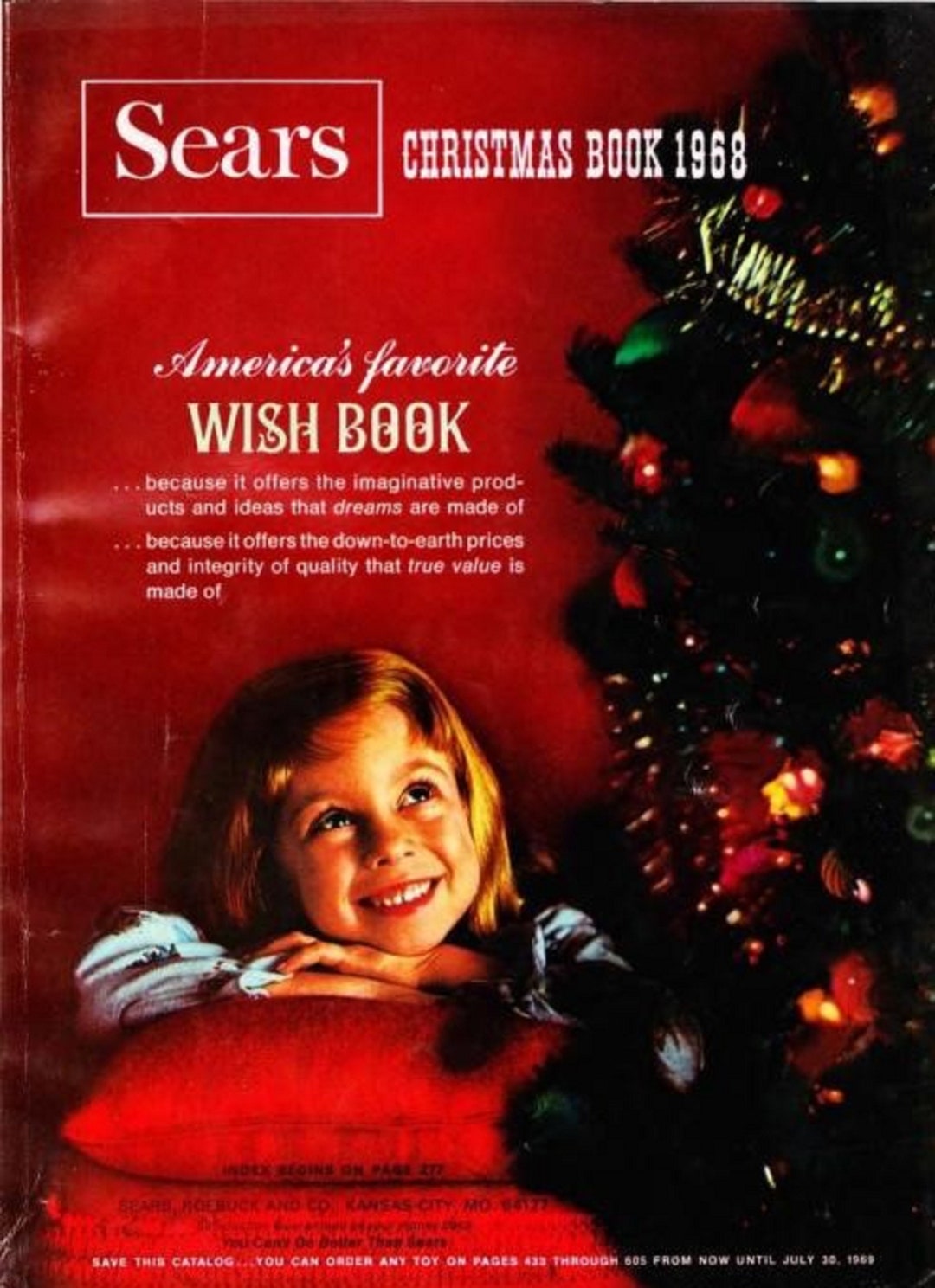 Sears Christmas Catalog 1968 PDF Sears Wish Book Vintage - Etsy