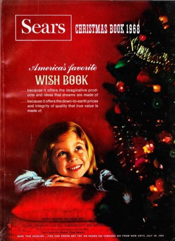 Sears Christmas Catalog 1968 PDF Sears Wish Book Vintage Etsy