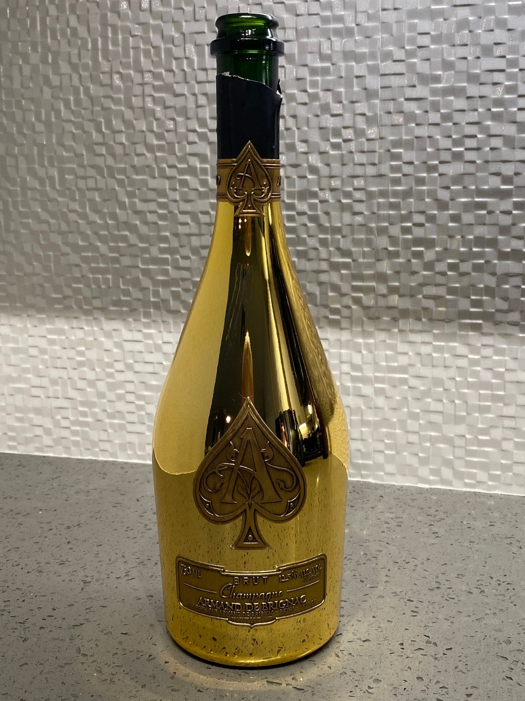 Empty Ace of Spades GOLD / ROSE Bottle 750ML or 1.5 Liters Etsy
