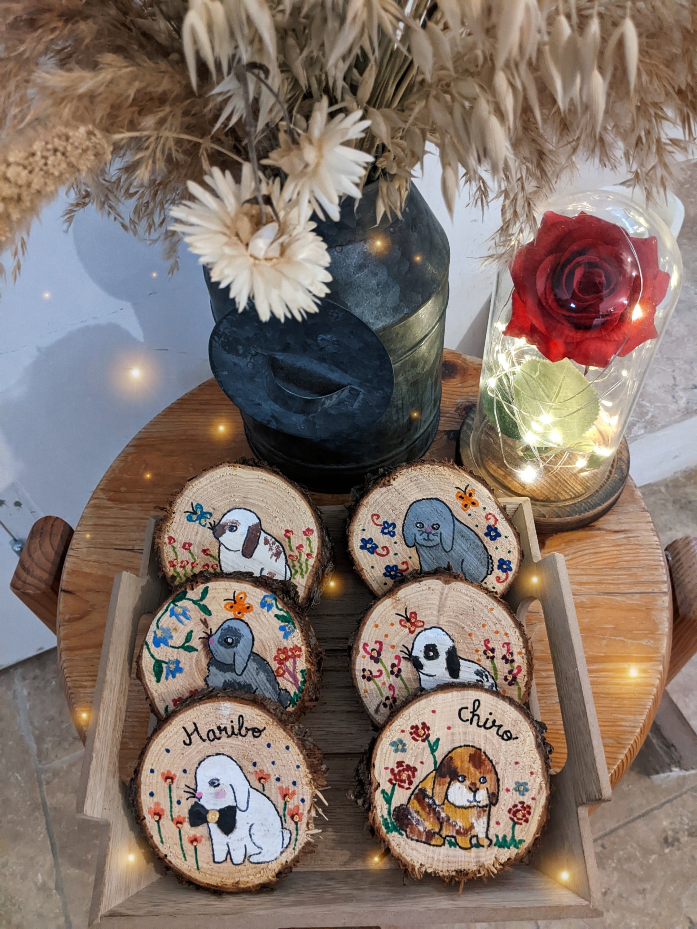 Peinture Fantaisiste de Votre Lapin