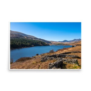 Snowdonian Landscape (Wales) - Wall Art, Snowdonia, Reino Unido, Natureza, Montanhas, Ao Ar Livre, Belas Artes, Fotografia, Norte do País de Gales, Casa