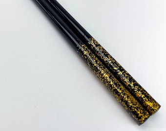 Vintage Japanese Wakasa Lacquerware Artisanal Chopsticks — Multiple Styles Available