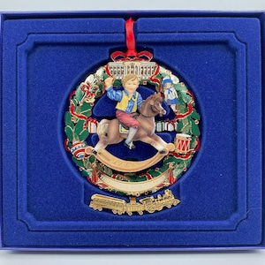 2003 White House Historical Ornament: A Child&#39;s Rocking Horse
