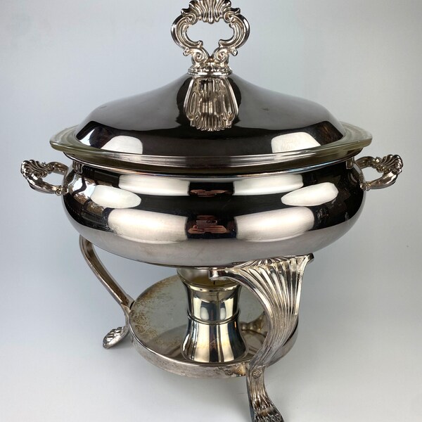 Silver Chafing Dish Etsy