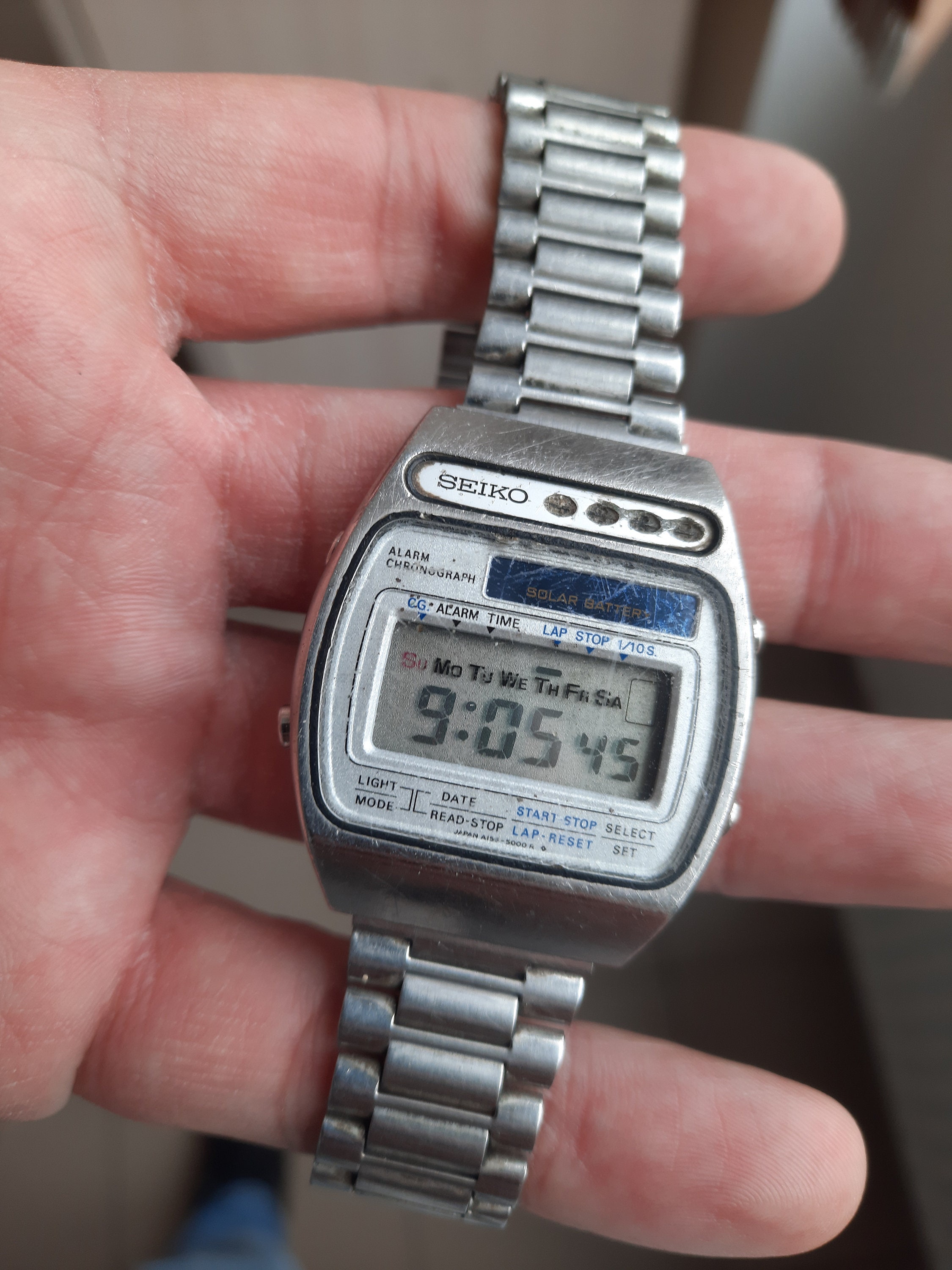 Seiko Digital Watch A156-5000 - Etsy Canada