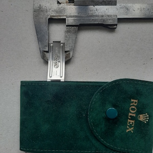 Vintage Rolex Travel Pouch and Bracelet part