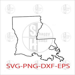 Louisiana Outline SVG Files | Louisiana Cut Files | Louisiana Clip Art | Louisiana Map svg