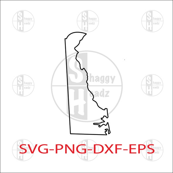 Delaware Outline svg | Delaware Cut Files | Delaware Clip Art | Delaware Map svg | Delaware png