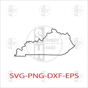 Kentucky Outline SVG Files | Kentucky Cut Files | Kentucky Clip Art | Kentucky Map svg