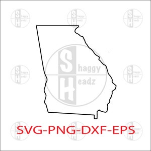 Georgia Outline SVG Files | Georgia Cut Files | Georgia Clip Art | Georgia Map svg
