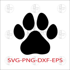 Dog Paw Print svg, Dog svg, Paw svg,  Animal svg, Animal Print, Dog Paw SVG, Animal Paw Svg, Cut files