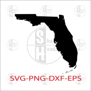 Florida SVG-bestanden | Florida gesneden bestanden | Illustraties Florida | Florida kaart svg
