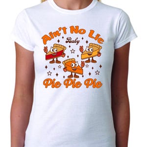 Ain't No Lie Pie SVG, rolig Thanksgiving-paj PNG, Cricut, silhuett (digital nedladdning)