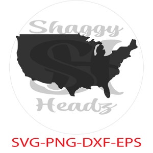 VS-silhouet | svg - png - eps - dxf | Instant digitale bestanden | Plus bestanden VS 50 staten